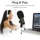 thumbnail image 3 of Micrófono USB con conexión rápida, diseño portátil y accesorios prácticos para grabación profesional, karaoke en casa y transmisiones en vivo. Incluye trípode ajustable y cubierta anti-pop., 3 of 7