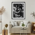 thumbnail image 4 of Historic Framed Print, [A.R.C. officer with two children and other people standing behind them, Belluno, Italy], 17-7/8" x 21-7/8", 4 of 9