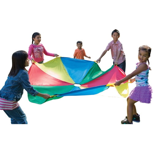 Pacific Play Tents 86-942 Kids 20-Foot Parachute with Handles and Carry Bag for Group or Preschool Fun 