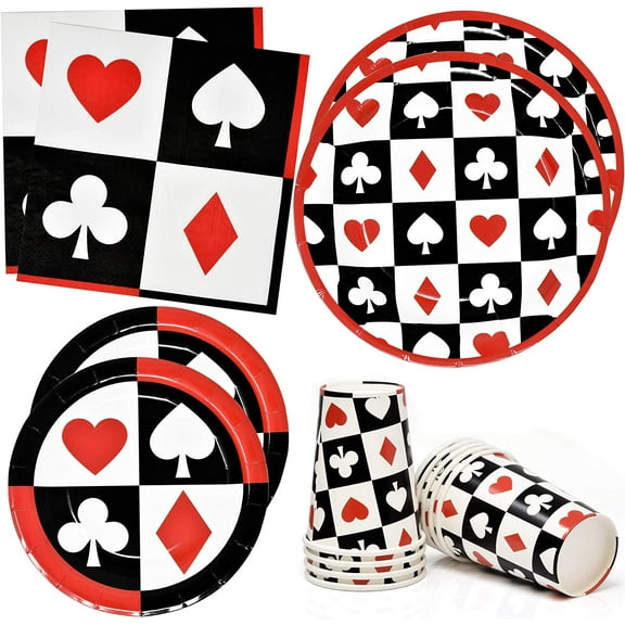 Gift Boutique 122 Pcs Casino Party Supplies