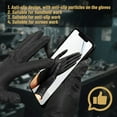 thumbnail image 2 of 100 pcs Heavy Duty Mechanic Nitrile Black/Orange/Green Disposable 8 MIL Diamond Gloves, 2 of 7