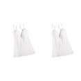 thumbnail image 1 of Sonducket Womens Adjustable Strap Built Bra Tank Tops   Camisole 2piezas Blanco METRO, 1 of 6