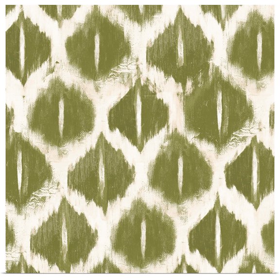 Great BIG Canvas | "Colored Ikats IV" Art Print - 24x24