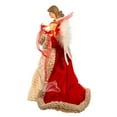 thumbnail image 5 of Kurt Adler UL 10-Light 16-Inch Red and Ivory Angel Treetop, 5 of 8