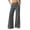 Gray, variant on LEKWK Wide Leg Pants for Women High Waisted Baggy Work Trousers Loose Fit Comfy Palazzo Pants with Pockets Fall Daily Business Casual Outfits