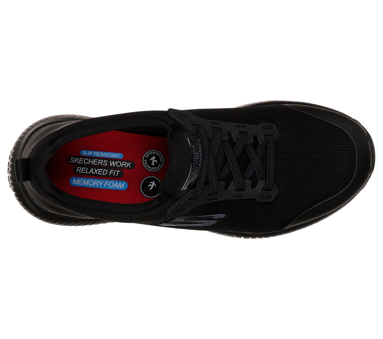 reemplazar paso medianoche Skechers Work Women's Squad Slip Resistant Athletic Work Shoes - Walmart.com