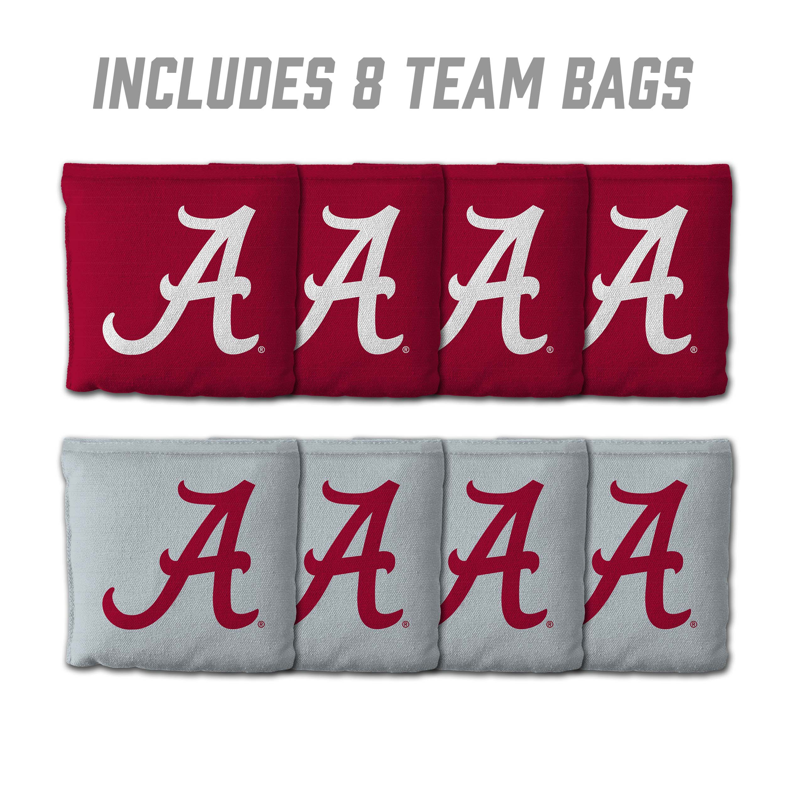 Alabama Crimson Tide 8pk Licensed Cornhole Bags