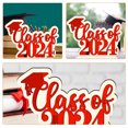 thumbnail image 4 of SKISUNO 1Pcs Graduation Table Decoration Red Cap Shape Wood Gift for Graduates and Friends 11.8x5.6x2in, 4 of 8