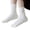 White, variant on 1Pair Womens Vertical Rib Coral Fleece Socks Fuzzy Plush Mid Calf Socks for Women Tiny Puppy Embroidery Warm Cozy Winter Thick Casual Daily Business Lounge Sleeping Floor Crew Socks Black