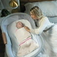 thumbnail image 4 of Halo SleepSack Ideal Temp 1.5ToG Swaddle - Oatmeal/Pink (Small, 13-18 lbs), 4 of 4