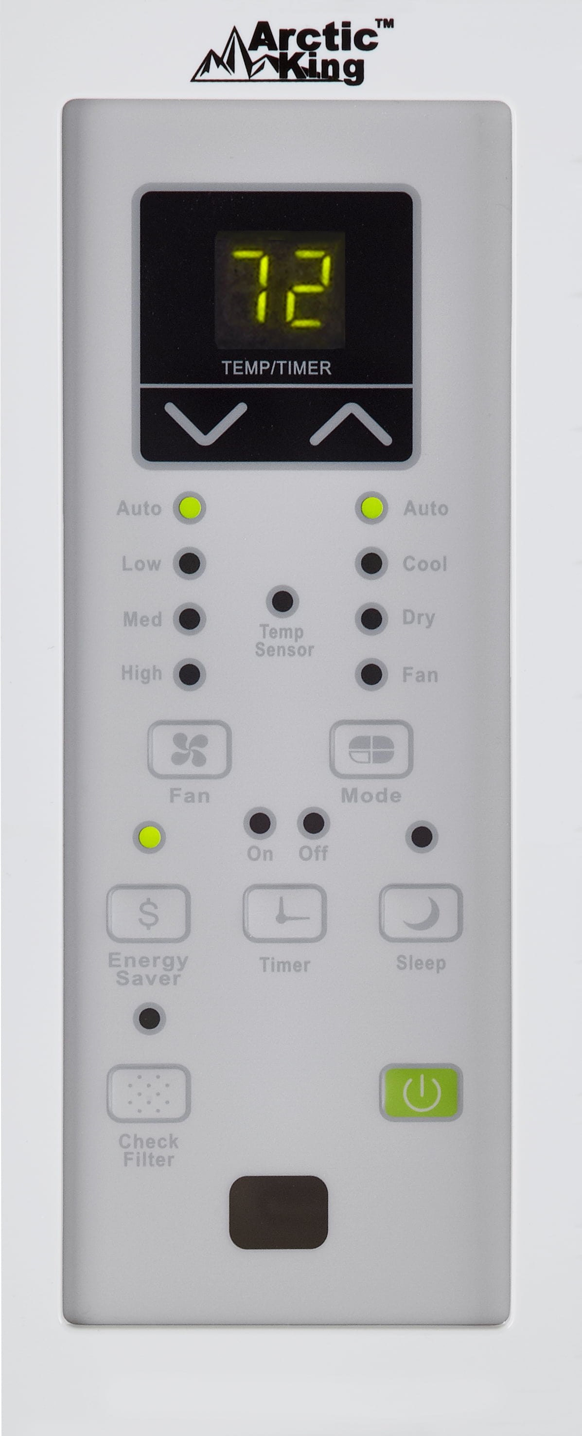 Arctic King WWK05CR81N 5,000Btu Remote Control Window Air Conditioner, White