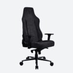 Arozzi Vernazza Soft Fabric Office & Gaming Chair - Pure Black