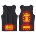 thumbnail image 1 of Yusimy Men's Thermal Vest High Elasticity Fitted Round Neck Pullover Heated with Pockets USB Charging Casual Tech-Enhanced Style, 1 of 7