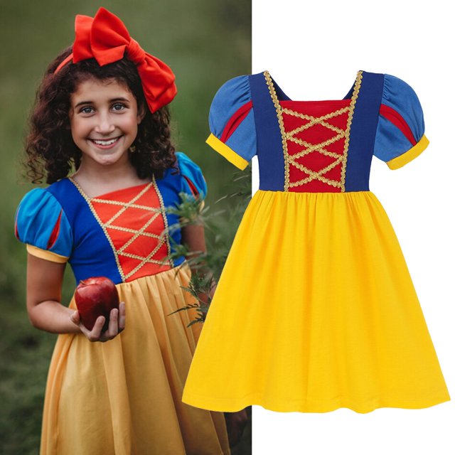 Nuevo Encanto Disney vestido de verano para niñas Mirabel Isabela vestido Casual niños ropa Frozen Elsa Anna Rapunzel disfraz Vestidos5-6T Gao Jinjia LED