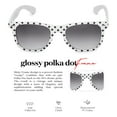 thumbnail image 6 of Polka Dot Retro Fashion Sunglasses for Women Trendy Vintage 50s UV Protection Sun Glasses, 6 of 6