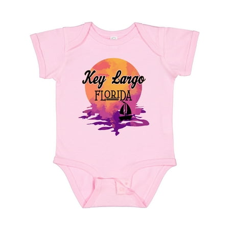 

Inktastic Key Largo Florida Beach Vacation Gift Baby Girl Bodysuit