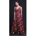 thumbnail image 2 of Bimba Robe Longue Maxi Sans Manches Imprimée Bohème pour Femmes - Grande, 2 of 5