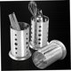 thumbnail image 4 of FOMIYES Utensilios De Acero Inoxidable Plateado Con Orificios Para Y Organización En Cocina, 4 of 4