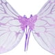 thumbnail image 2 of Adorno de alas de ángel resplandeciente para niños y niñas, regalos, alas de mariposa de hadas (púrpura) Ndcxsfigh Libre de BPA, 2 of 6