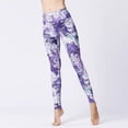 thumbnail image 3 of Pantalones de Yoga para mujer, medias realzadoras para Fitness, entrenamiento de gimnasia, mallas deportivas para correr, pantalones elásticos, 3 of 5