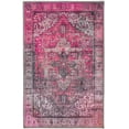 thumbnail image 5 of Unique Loom Timeless Collection Area Rug - Peter (2' x 3' Rectangle Pink/Black), 5 of 12