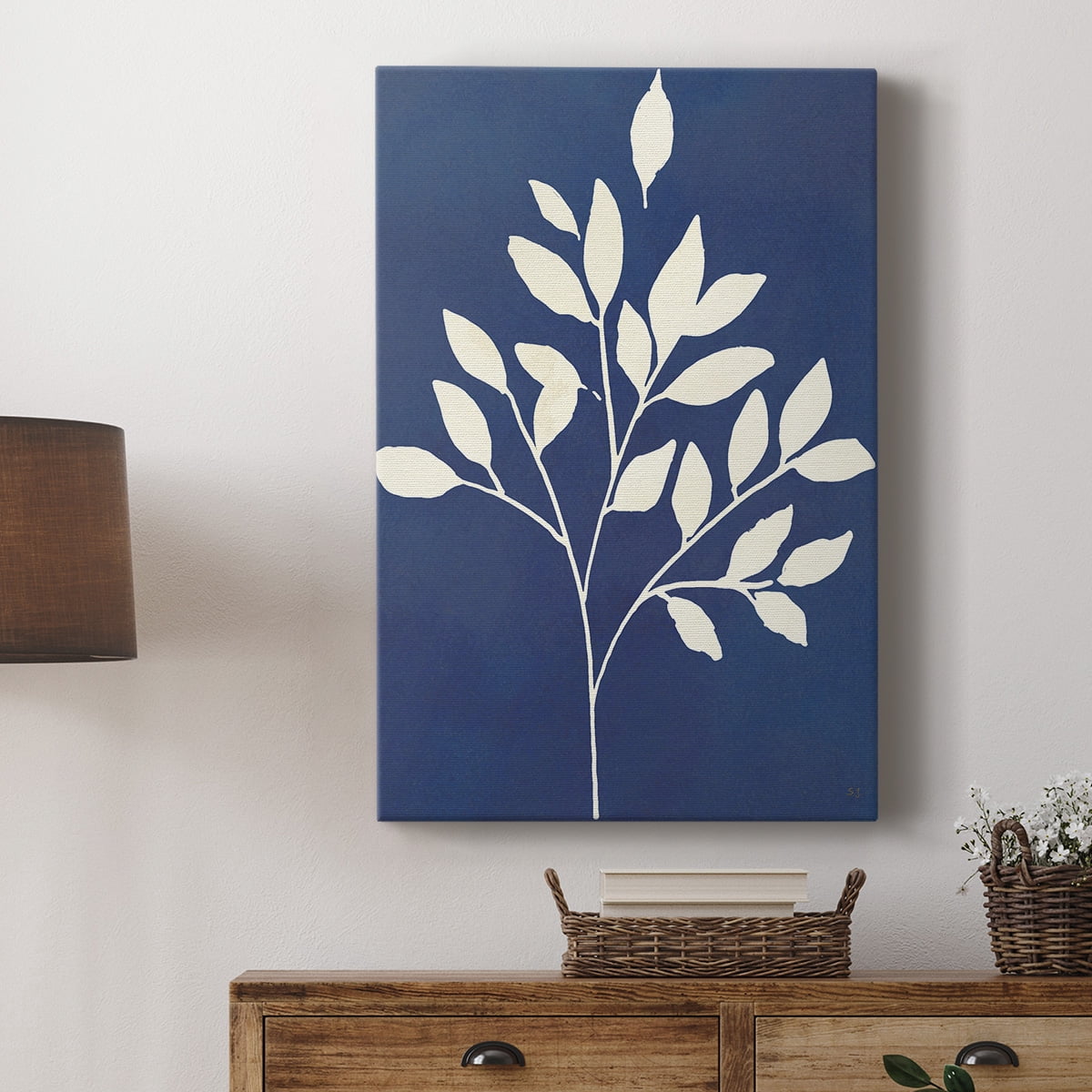 Night Sky Silhouette I Premium Gallery Wrapped Canvas - Ready to Hang