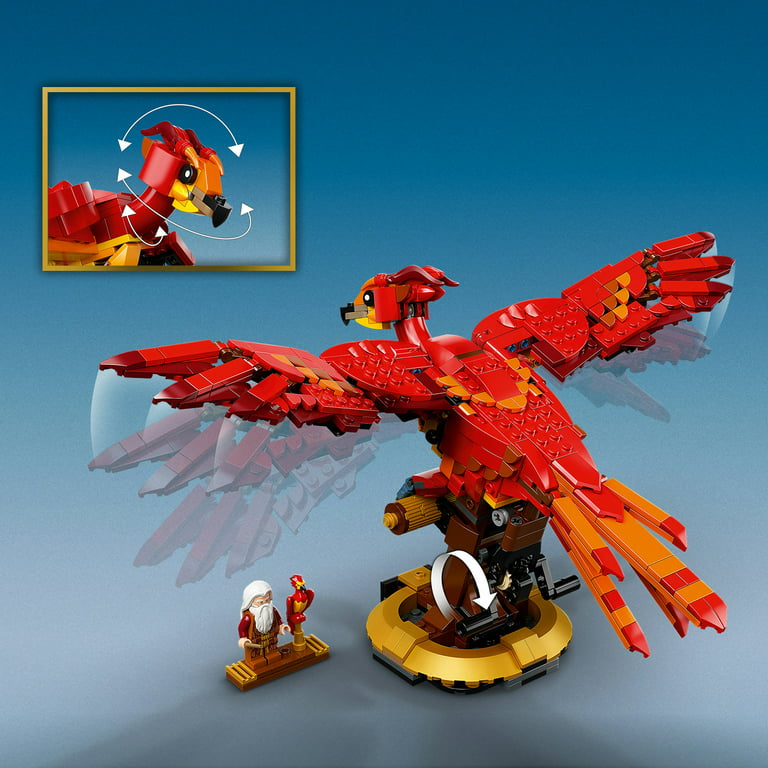 Gendanne Udveksle deres LEGO Harry Potter Fawkes, Dumbledore's Phoenix 76394 Playset - Walmart.com