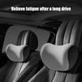 thumbnail image 4 of EDHITNR Car Headrest Lumbar Cushion Set, 3D Cutting Support Neck Pillow for Driving, Colorful Flock Backrest Cushion for Car Seat Lumbar Support and Travel Comfort, 4 of 6