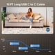 thumbnail image 5 of Kit de cables Charger Ubearkk de carga rápida USB C de 3 m de 30 W, 5 of 6