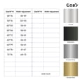 thumbnail image 3 of Cozy 54"x 76" Frameless Single Slide Shower Door 3/8"Tempered Square, 3 of 11