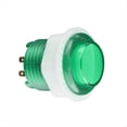 thumbnail image 2 of Quality ABS Game Machine Push Button Switch with Light Illuminate 24mm Arcade Game Console Button with 4 Terminal B,1 x Button Switch,Green, 2 of 5