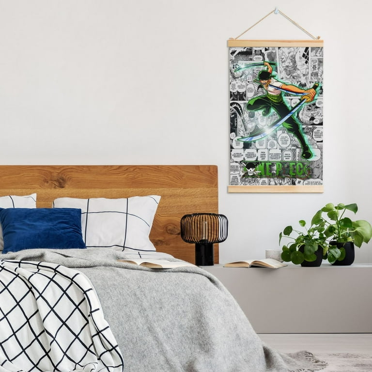 Shaft Hanging Banner One Piece Zoro Poster Wall Canvas Artwork