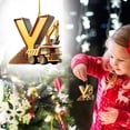 thumbnail image 1 of Harpily Home Decor Personalized Construction Vehicle Letters 2D Flat Acrylic Decorations Excavator Decorations Excavator Christmas Decorations 2024, 1 of 4