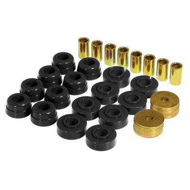 Prothane 80-96 Ford F100/350 2/4wd Body Mount - Black main image 1