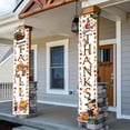 thumbnail image 3 of Porch Banner Fall Thanksgiving Decorations Indoor and Outdoor Fall Thanksgiving Porch Decorations B, 3 of 5