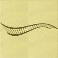 thumbnail image 1 of Ahgly Company Machine Washable Indoor Square Transitional Corn Yellow Area Rugs, 7' Square, 1 of 7