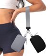 thumbnail image 2 of Cute Mini Zip Around Keychain Wristlet Wallets Small Portable Dual Pounch Wristlet Detachable Coin Purse Pocket Gifts for Women Girl Travel Sports Outdoors 1/2/3/4/5/6 PCS, 2 of 8