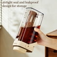 thumbnail image 4 of Cold Brew Coffee Maker, 1000ML Portable Iced Tea and Coffee Brewer with Removable Mesh Filter, Leak Proof BPA Free Pitcher, Easy Clean, Space Saving for Home Camping, 4 of 9