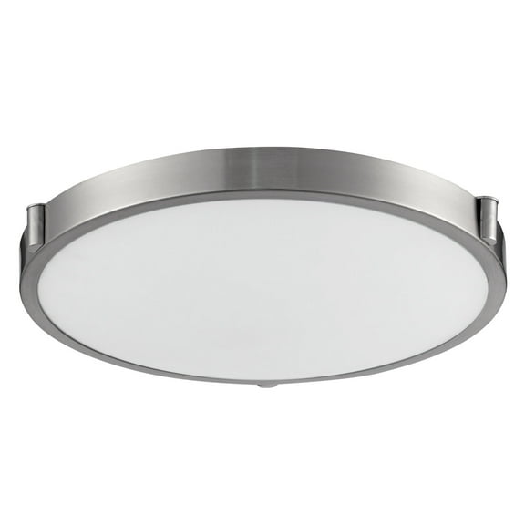 Kuzco Lighting 501122-Led Floyd 17" Wide Led Flush Mount Drum Ceiling Fixture - Nickel