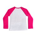 thumbnail image 2 of Playera Barbie Talla 4 Manga Larga con Estampado Fucsia con Blanco, 2 of 3