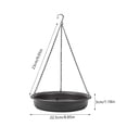 thumbnail image 3 of Hanging Bird Bath Bird Feeder 2 In 1 Hanging Hummingbird Feeders & Bird Bath For Outside With Hook Easy To Fill And Clean Hanging Bird Baths For Garden Walkway Courtyard Bird Feeders, 3 of 7