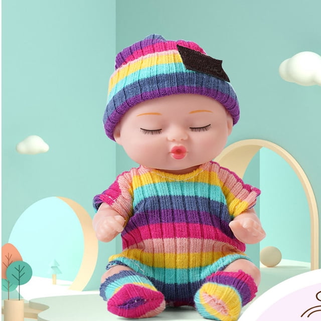 Juguetes para piscina, juguete para bebé, juguete para niño pequeño, muñeca de silicona de 10 cm