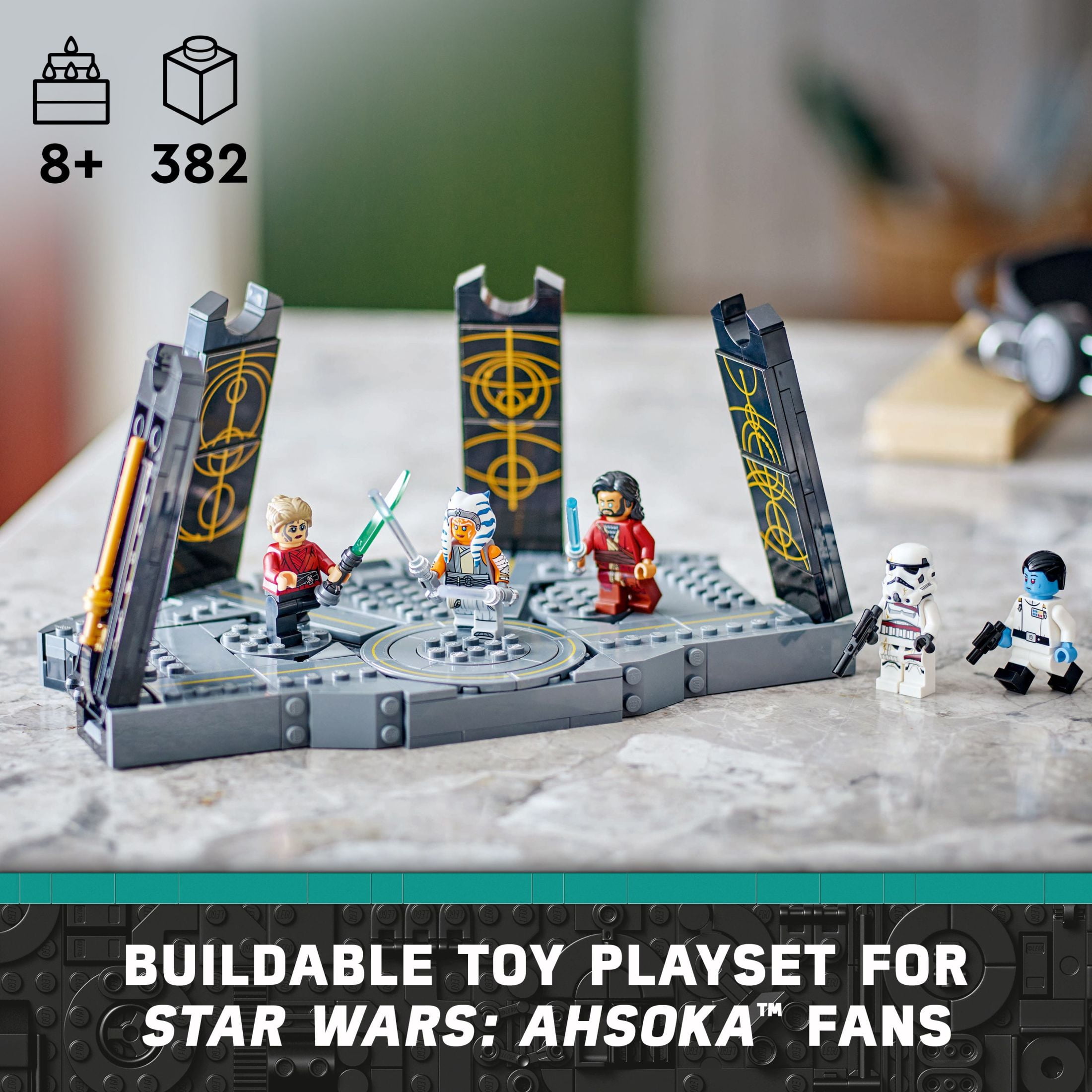 青鬼　DWEセット① LEGO Star Wars Ahsoka Tano's Duel on Peridea Building Toy, Gift