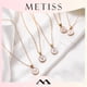 thumbnail image 2 of Collar Con Colgante De Letras Inglesas De Metal Metiss Para Mujer A-Z Para Regalo, 2 of 4