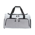 thumbnail image 2 of Bolsa de viaje ligera y multiusos para hombre y mujer, para el gimnasio, para vacaciones Gris, 2 of 8