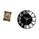 thumbnail image 5 of Conjunto decorativo de marco de fotos vintage de resina y reloj de pared silencioso de acrílico para oficina, hotel, boda y pasillo., 5 of 8