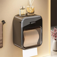 thumbnail image 5 of Toilet Paper Box Toilet Paper Roll Storage Rack Bathroom Roller Tissue Holder Wall Mounted Tissue Boxes Bathroom White, 5 of 5