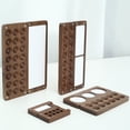 thumbnail image 4 of Musbetu Wooden Paint Box Portable Multi-grids Design Rectangle Watercolor Palette for Home Outdoor Travel Use, 4 of 7