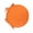 Orange, variant on MAGIDEAL Chair Cushion Anti Slip Floor Pouf Seat Pad for Household Office Sofa Orange