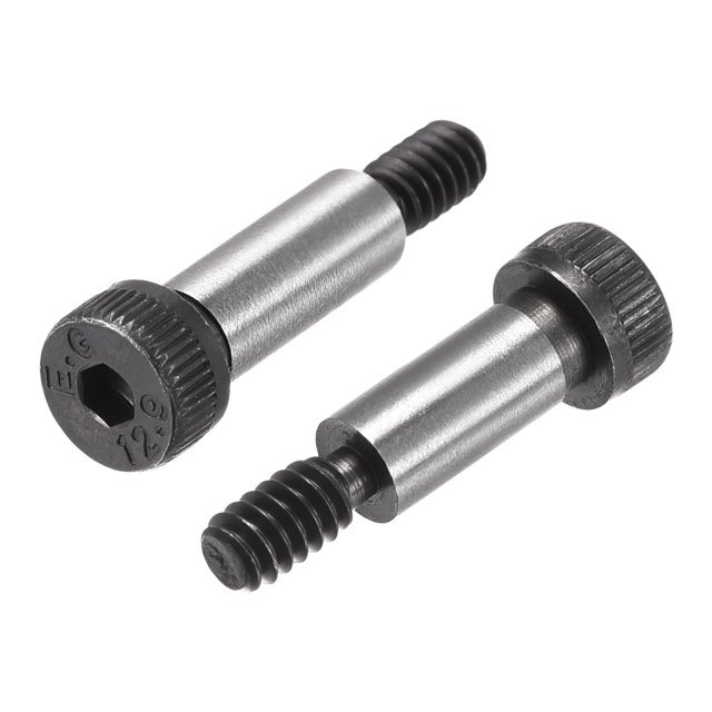 Uxcell Alloy Steel Socket Head Uxcell Shoulder Bolts 1/2" x1/4" Shoulder #10-24 Thread Thread 10 Pack